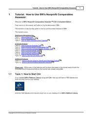 Tutorial: How to Use ERI's Nonprofit Comparables Assessor