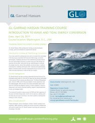 GL GARRAD HASSAN TRAINING COURSE