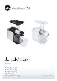 JuiceMaster - Wilfa