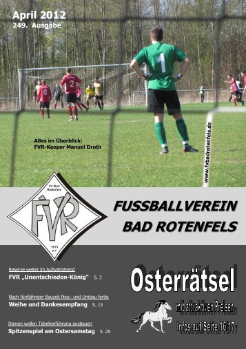 aktuell - FV Bad Rotenfels