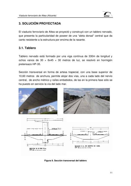 VIADUCTO FERROVIARIO DE ALTEA (ALICANTE) - ACHE