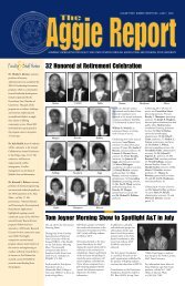 32 honored at retirement celebration - North Carolina A&T State ...