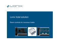 Lonix hotel solution