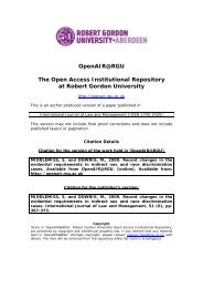 Middlemiss IJLM 2009.pdf - OpenAIR @ RGU - Robert Gordon ...