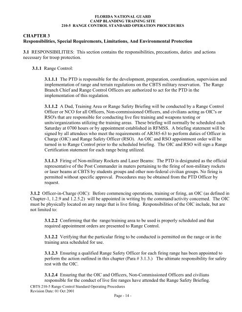 210-4 Range Control SOP Apr 01