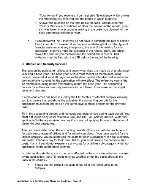 L5 Instructions - Landlord Tenant Board