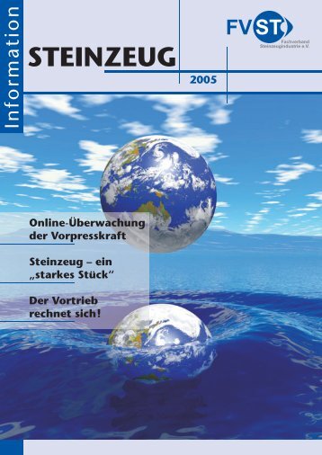 STEINZEUG Information 2005 - Fachverband Steinzeugindustrie eV