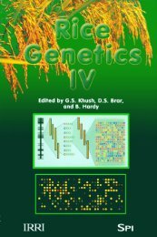 Rice Genetics IV - IRRI books - International Rice Research Institute
