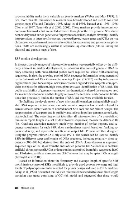 Rice Genetics IV - IRRI books - International Rice Research Institute