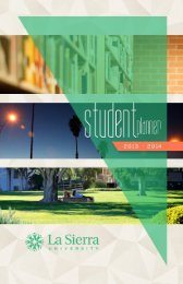 2013-2014 - La Sierra University