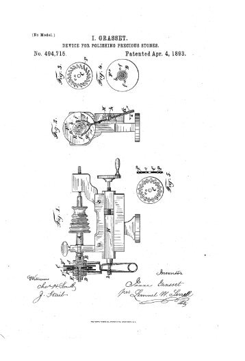 ISAAC GRASSET - Lathes