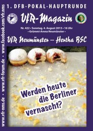 im Internet als PDF-Datei - VfR NeumÃ¼nster