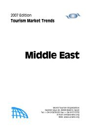 View PDF Excerpt - World Tourism Organization