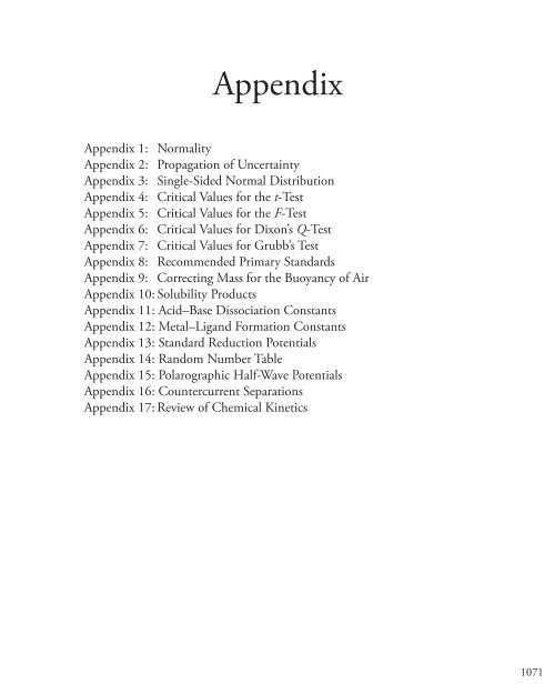 Appendix