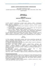 Zakon o javnim nabavkama Bosne i Hercegovine ... - javne nabavke