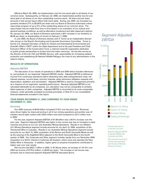 PERIOD ENDED DECEMBER 31, 2005 Annual ... - Peabody Energy