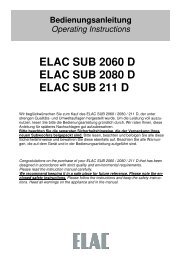 Brochure Line 190 - Elac