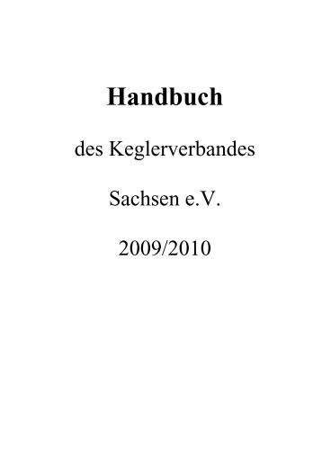 Handbuch - Keglerkreisfachverband Freiberg eV