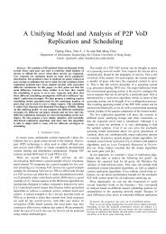 A Unifying Model and Analysis of P2P VoD Replication and ...