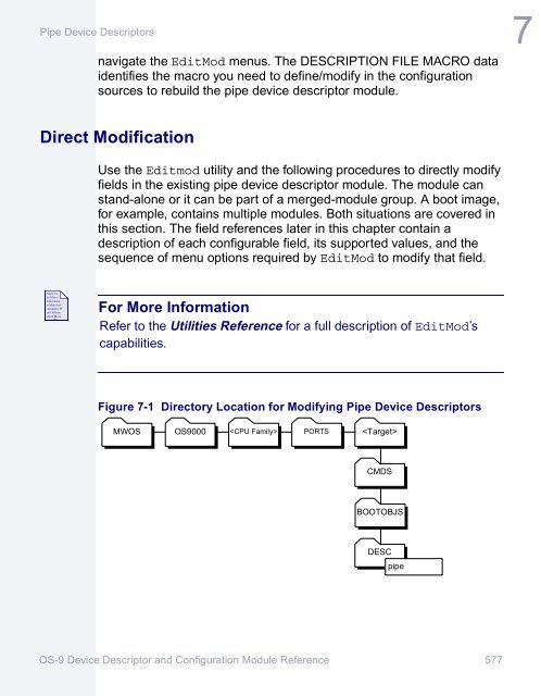 OS-9 Device Descriptor and Configuration Module Reference