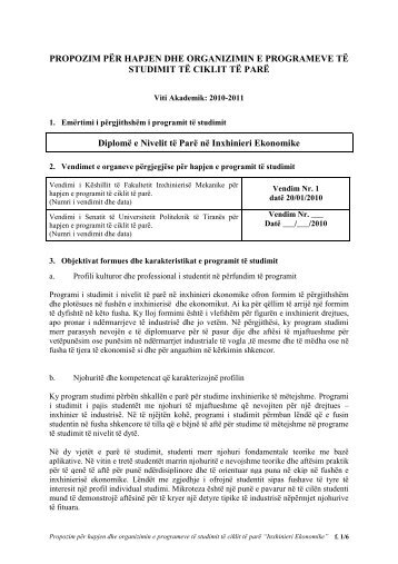 Cikli-I-Ekonomi (formulari) - Fakulteti Inxhinierise Mekanike