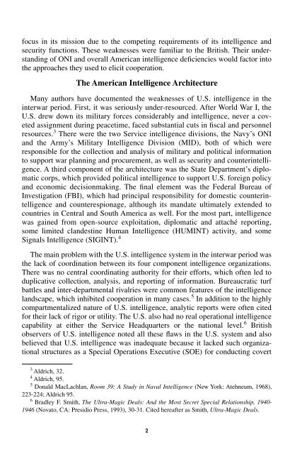 COURTING A RELUCTANT ALLY - National Intelligence University