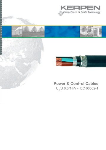 KERPEN Power and Control Cables Catalogue
