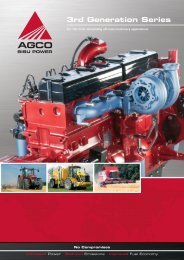 3rd Generation Series - AGCO Power