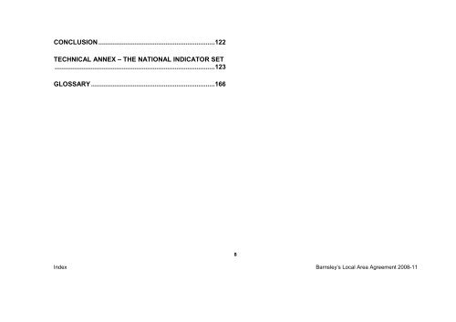 BMBC 21: Barnsleys Local Area Agreement 2008-2011