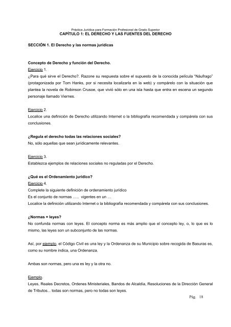 DERECHO CIVIL - Pagina no encontada del Ministerio de