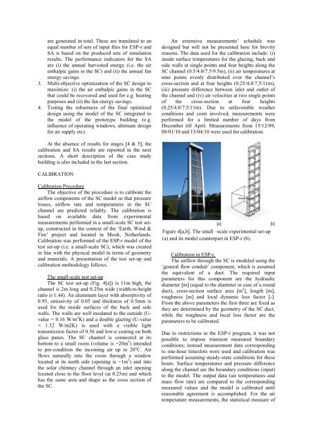 Optimization of a solar chimney design to enhance natural ...