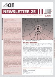 NEWSLETTER 25 - ZAK - KIT