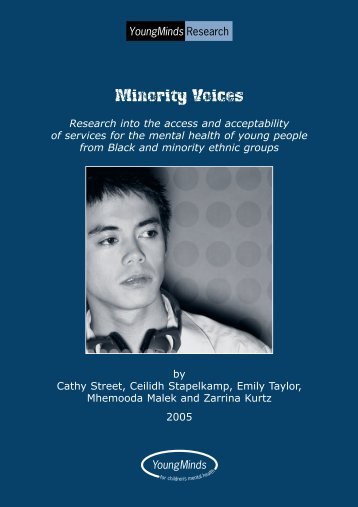 Minority voices: Research into the access and acceptability of ... - MMC