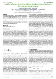 An FPGA Based Real-time Histogram Equalization Circuit for ... - iject