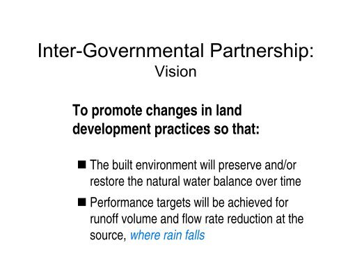 Water Balance Model for Ontario - Waterbucket