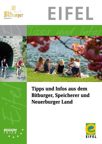 Tipps und Infos aus dem Bitburger, Speicherer und Neuerburger Land