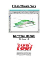 Handbuch StepFour Version 4 Rev1.1 - The Cool Tool GmbH