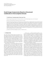 Facial Image Compression Based on Structured Codebooks ... - CVML