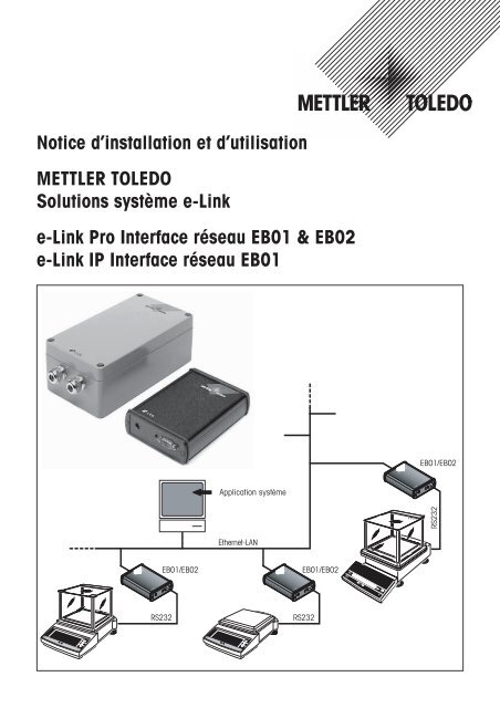 Notice d'installation et d'utilisation e-Link Pro Interface rÃ©seau EB01 ...