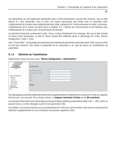 Notice d'installation et d'utilisation e-Link Pro Interface rÃ©seau EB01 ...