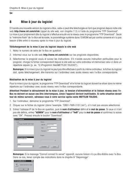 Notice d'installation et d'utilisation e-Link Pro Interface rÃ©seau EB01 ...