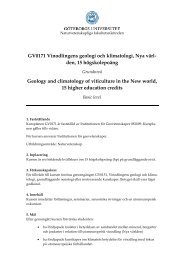 GV0171 Vinodlingens geologi och klimatologi, Nya vÃ¤rl- den, 15 ...