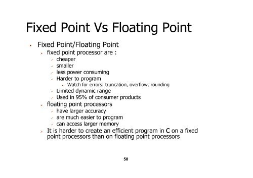 Introduction to Real Time DSP