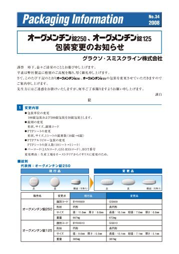 オーグメンチン錠125