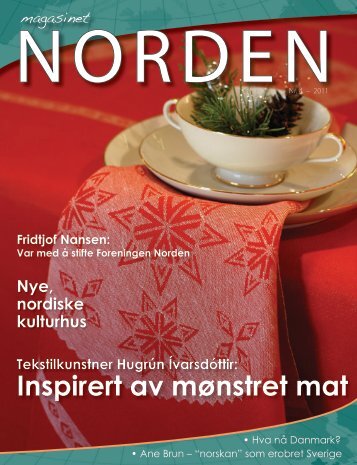 Inspirert av mÃ¸nstret mat - Forsiden - Foreningen Norden