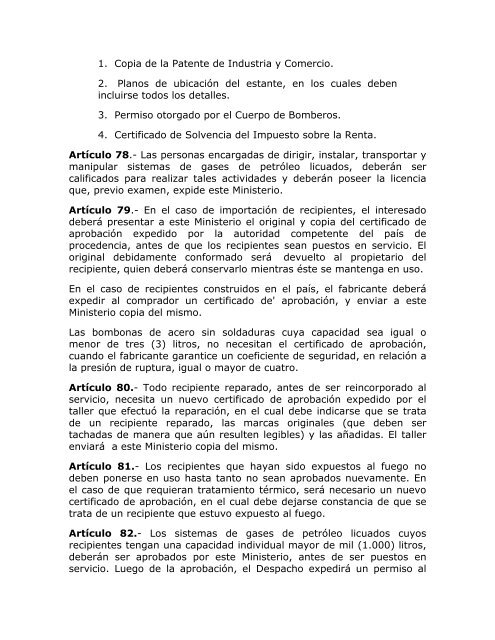 Resolucion 290.pdf - Ministerio del Poder Popular de Petróleo y ...