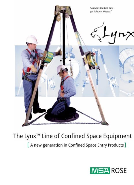 Lynx Line of Confined Space Equipment 2300-30