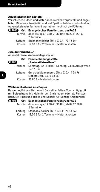 Programm - FBS-Tempelhof