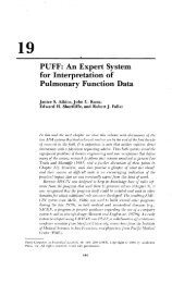 PUFF: An Expert System for Interpretation of Pulmonary ... - AITopics