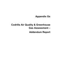 Appendix Gs Air Quality and Greenhouse Gas ... - Peabody Energy